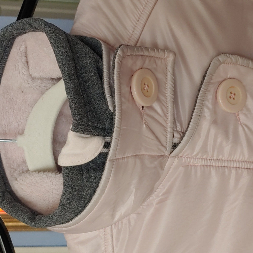 Lululemmon Pedal Power Blush Gray Fleece Jacket size 6. NWOT. - Picture 11 of 16